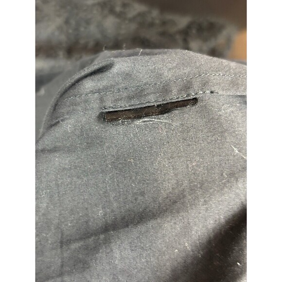 Anne Fontaine Cocktail Dress Black Lace 38 Short Sleeve Sheer Layered - Picture 4 of 11